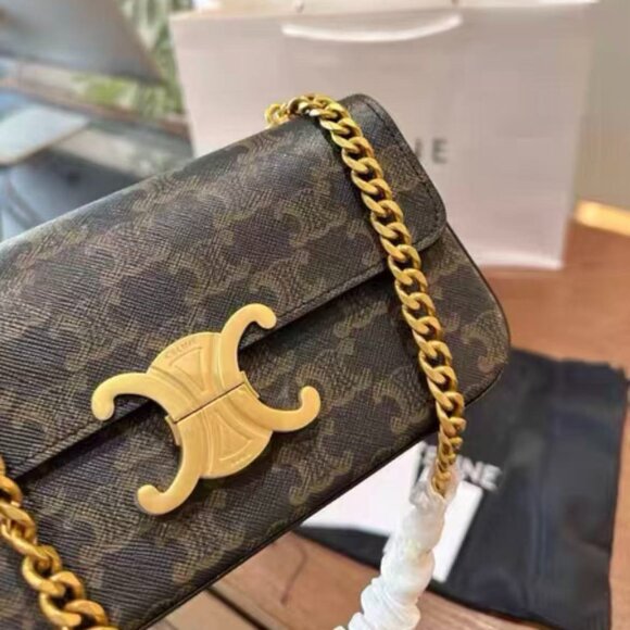 Celine Arc de Triomphe old flower chain armpit bag women's bag - Picture 6 of 6